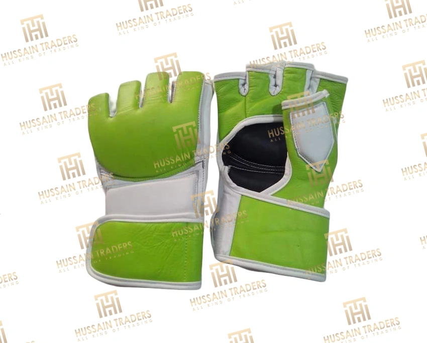 Green Grappling Gloves